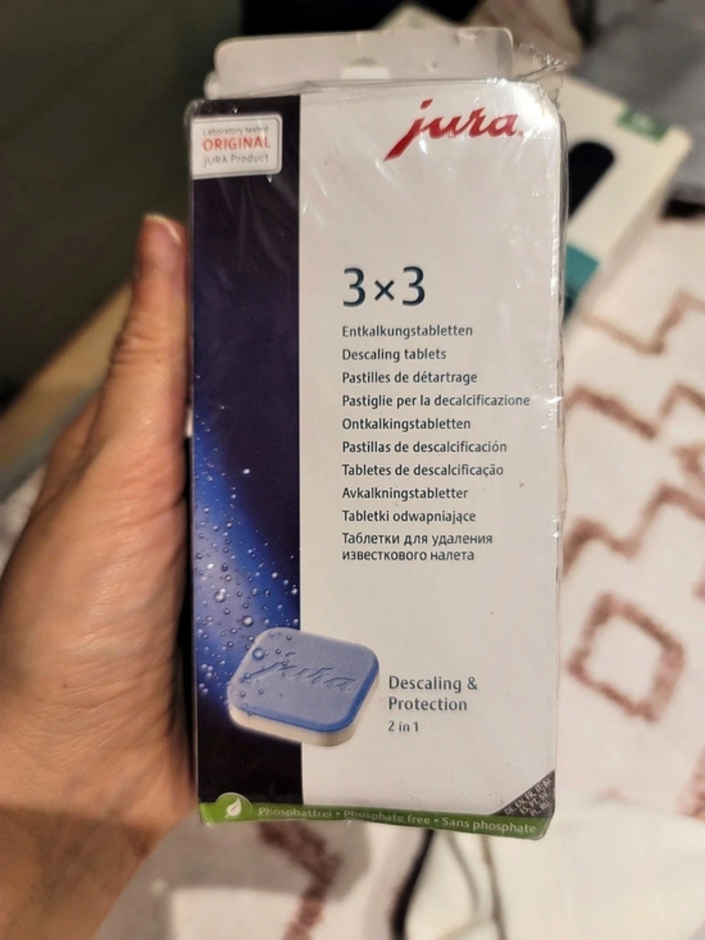 2 FOR PRICE OF 1 - 2 PACKS OF 3 .Jura 3×3 Descaling Tablets Descaling  NWT